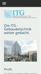 Mobile Screenshot of itg-landshut.de