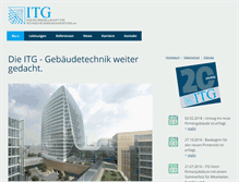 Tablet Screenshot of itg-landshut.de